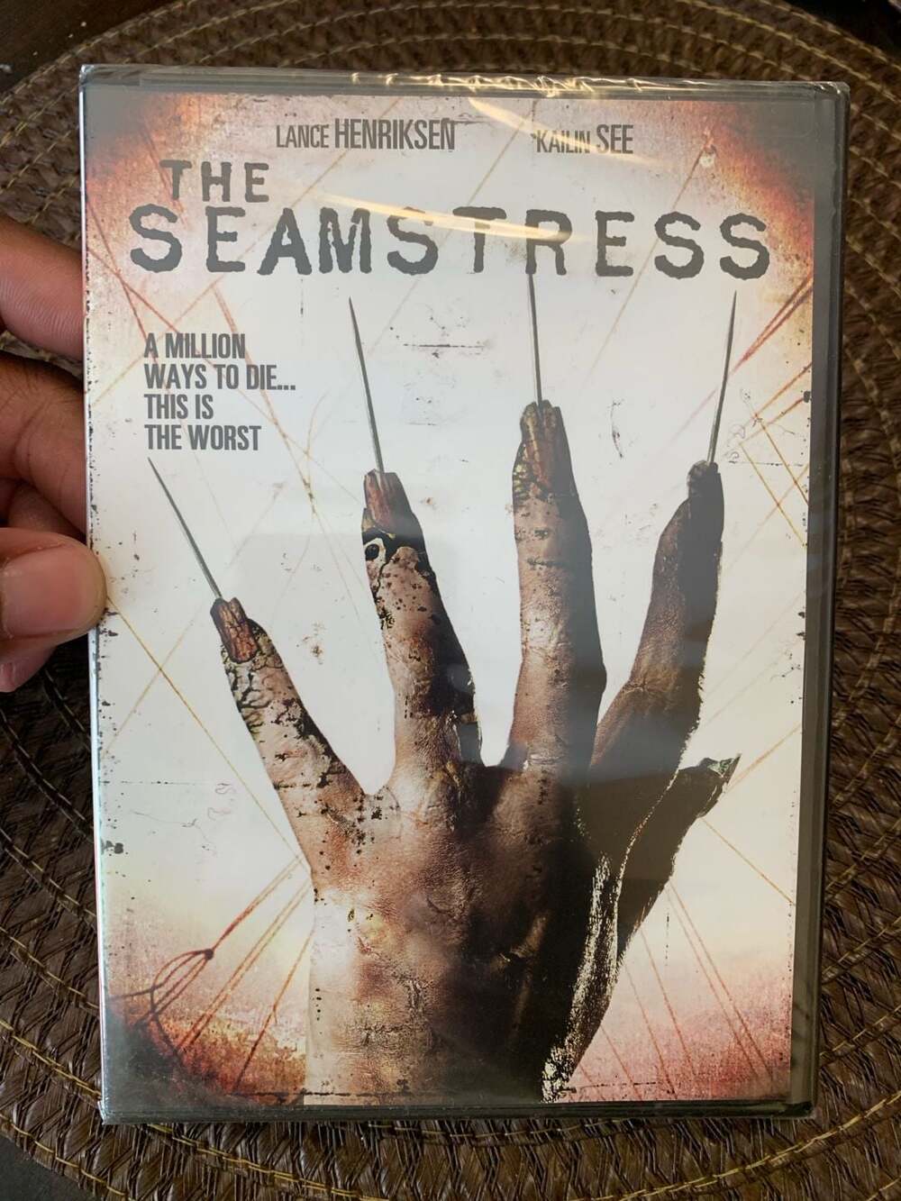 The Seamstress DVD Horror Movie Starring Lance Henriksen